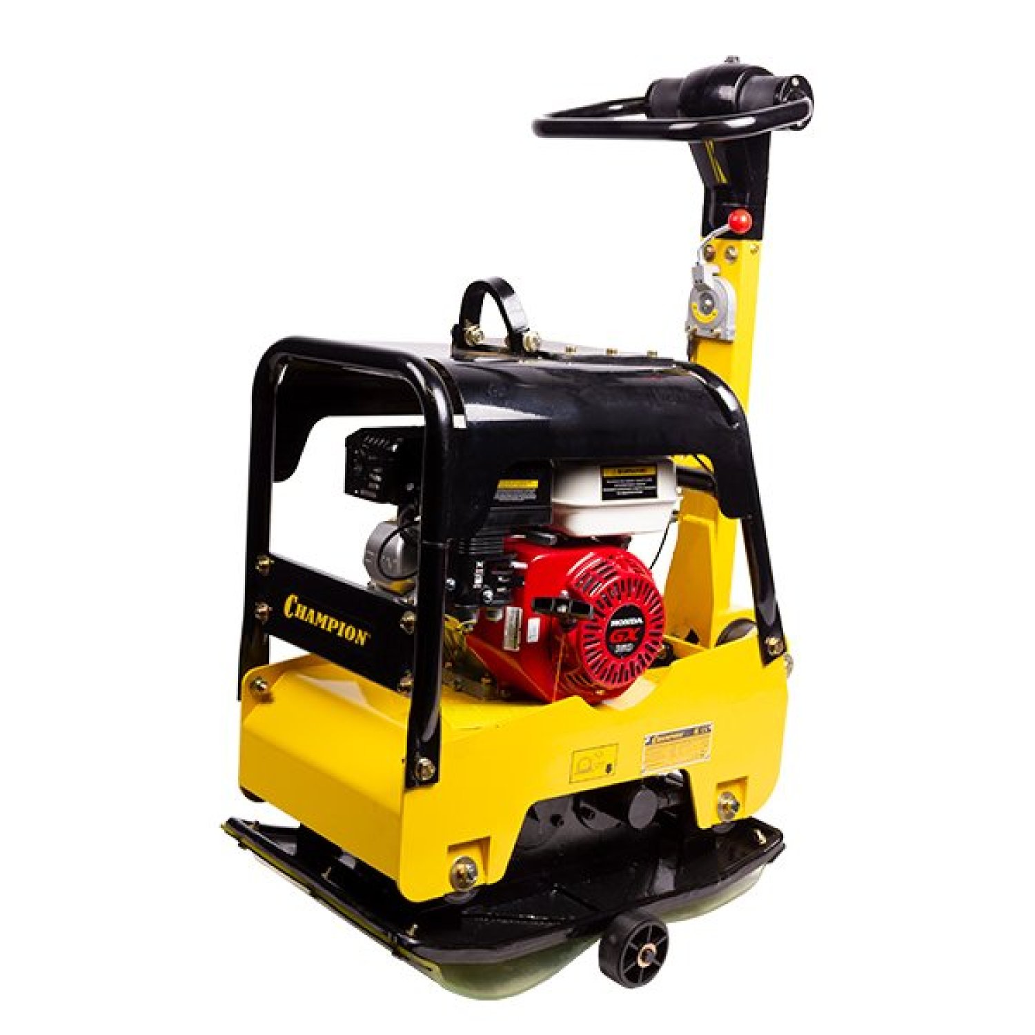 Виброплита реверсивная бензиновая CHAMPION PC1345RHH (140 кг), изображение 2