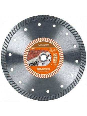 Диск алмазный 350х25,4/20 TACTI-CUT S35 HUSQVARNA